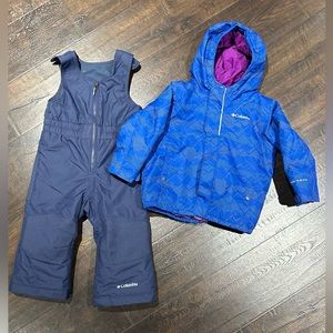 Columbia buga snow suit 18-24M